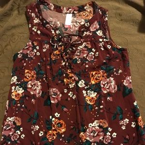 Beautiful maroon top